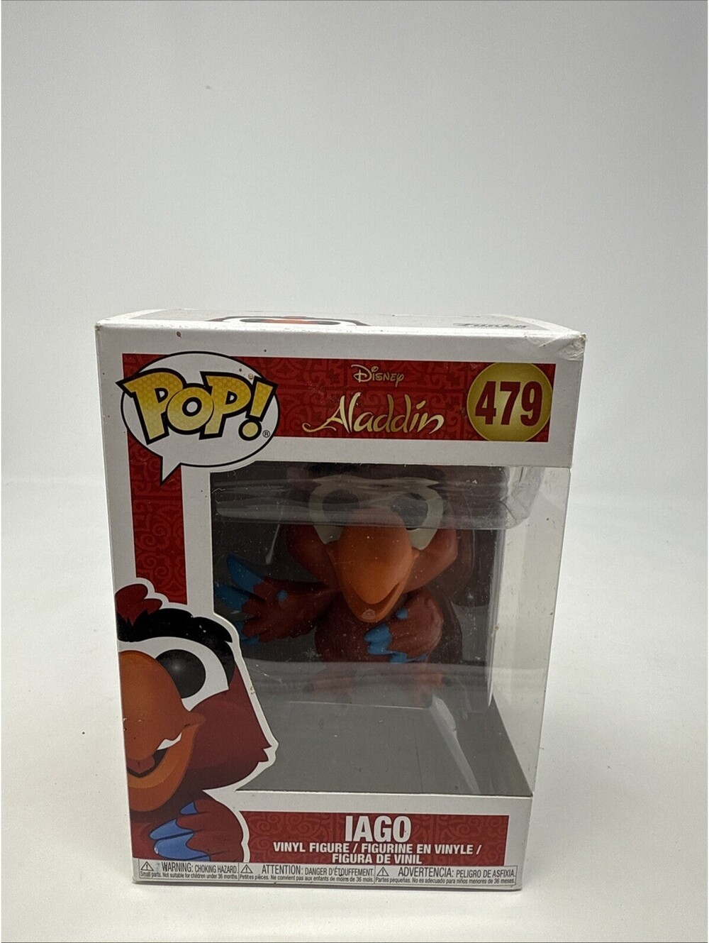 Funko Pop! Vinyl: Disney - Iago #479 Damaged Box